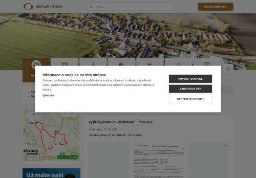 Zobrazit webové stránky Obecní úřad Okřínek