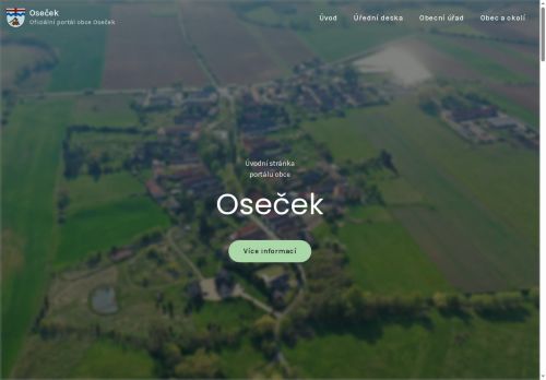Zobrazit webové stránky Obecní úřad Oseček