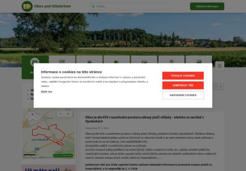 Zobrazit webové stránky Obecní úřad Vlkov pod Oškobrhem