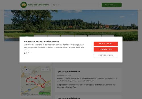 Zobrazit webové stránky Obecní úřad Vlkov pod Oškobrhem