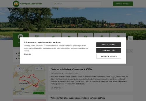 Zobrazit webové stránky Obecní úřad Vlkov pod Oškobrhem