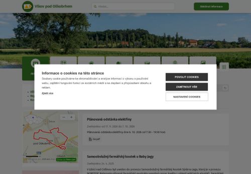 Zobrazit webové stránky Obecní úřad Vlkov pod Oškobrhem