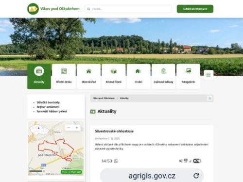 Obecní úřad Vlkov pod Oškobrhem