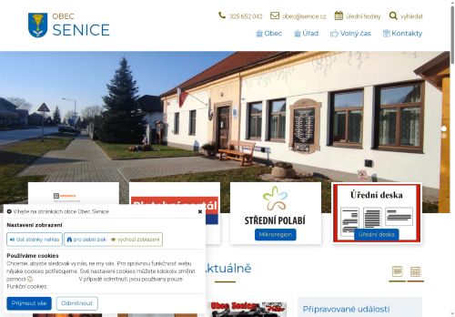 Zobrazit webové stránky Obecní úřad Senice