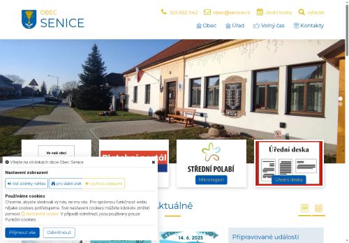 Zobrazit webové stránky Obecní úřad Senice
