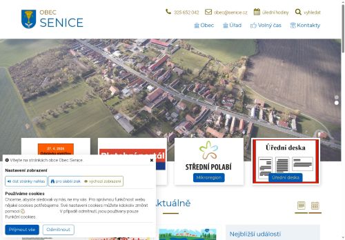 Zobrazit webové stránky Obecní úřad Senice