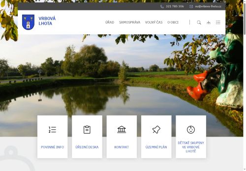 Zobrazit webové stránky Obecní úřad Vrbová Lhota