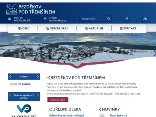 Obecní úřad Bezděkov pod Třemšínem