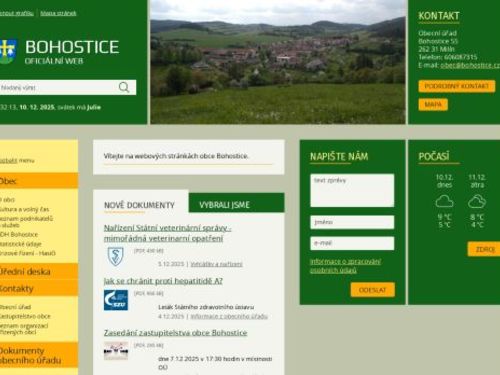 Obecní úřad Bohostice