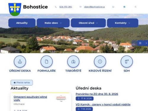 Obecní úřad Bohostice