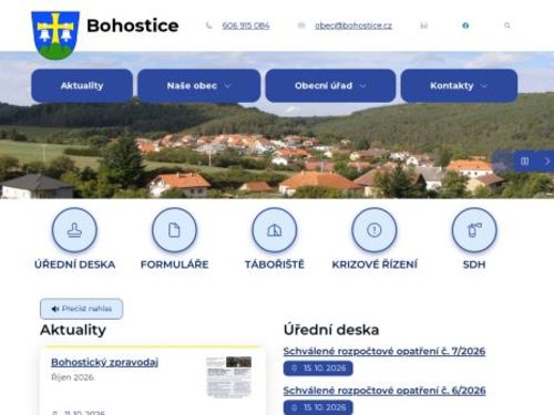 Obecní úřad Bohostice