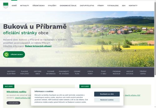 Zobrazit webové stránky Obecní úřad Buková u Příbramě