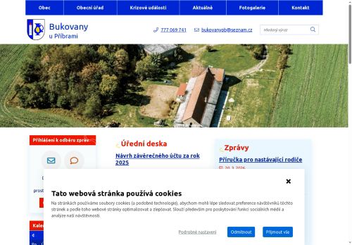 Zobrazit webové stránky Obecní úřad Bukovany