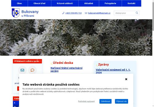 Zobrazit webové stránky Obecní úřad Bukovany