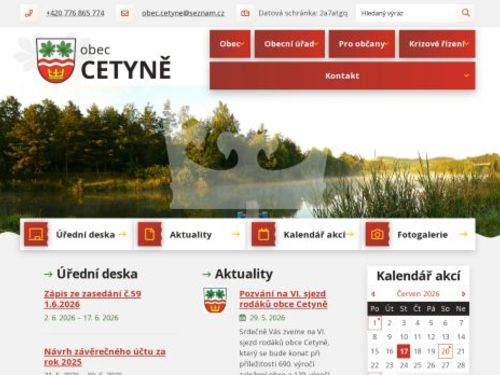 Obecní úřad Cetyně