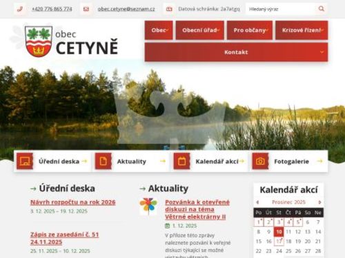 Obecní úřad Cetyně