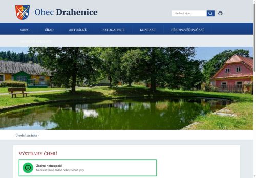 Zobrazit webové stránky Obecní úřad Drahenice