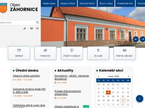Obecní úřad Záhornice