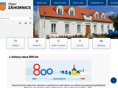 Obecní úřad Záhornice