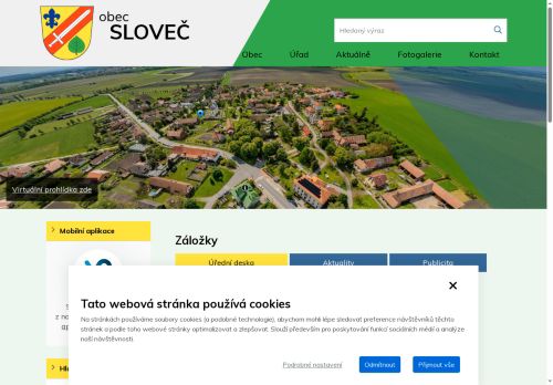 Zobrazit webové stránky Obecní úřad Sloveč
