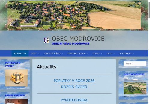Zobrazit webové stránky Obecní úřad Modřovice