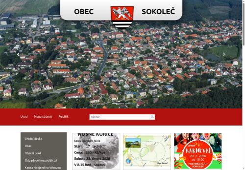 Zobrazit webové stránky Obecní úřad Sokoleč