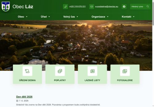 Zobrazit webové stránky Obecní úřad Láz