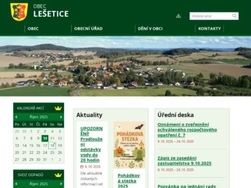 Obecní úřad Lešetice