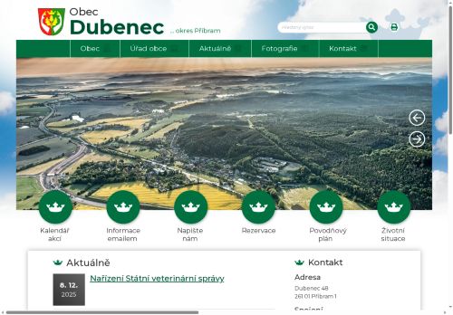 Zobrazit webové stránky Obecní úřad Dubenec