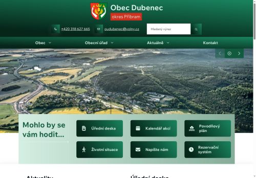 Zobrazit webové stránky Obecní úřad Dubenec