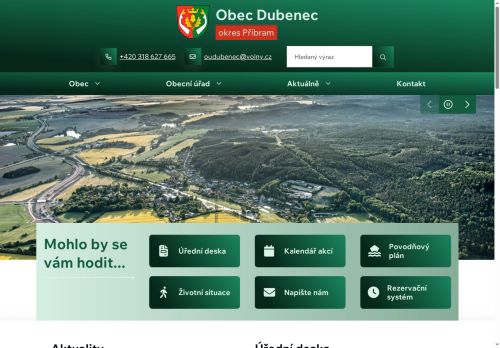 Zobrazit webové stránky Obecní úřad Dubenec