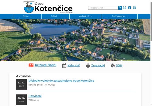 Zobrazit webové stránky Obecní úřad Kotenčice