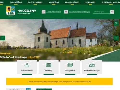 Obecní úřad Hvožďany