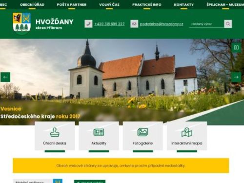 Obecní úřad Hvožďany