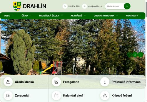 Zobrazit webové stránky Obecní úřad Drahlín