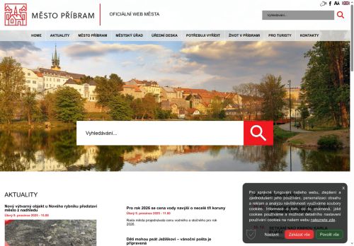 Zobrazit webové stránky Městský úřad Příbram