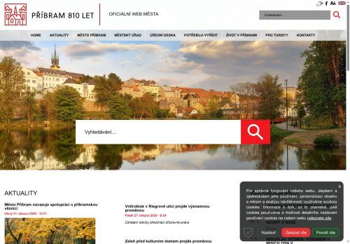 Zobrazit webové stránky Městský úřad Příbram