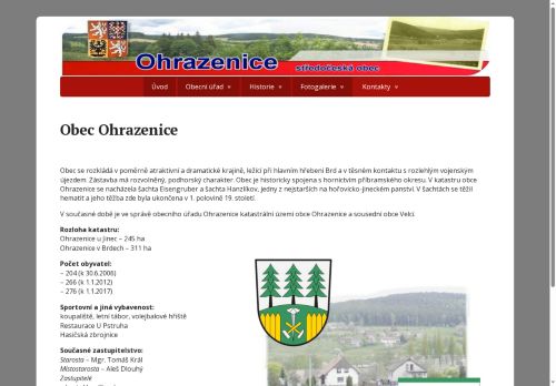 Zobrazit webové stránky Obecní úřad Ohrazenice