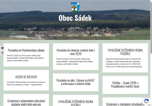 Zobrazit webové stránky Obecní úřad Sádek