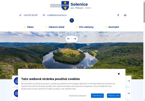 Zobrazit webové stránky Obecní úřad Solenice