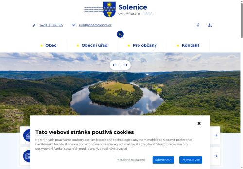 Zobrazit webové stránky Obecní úřad Solenice