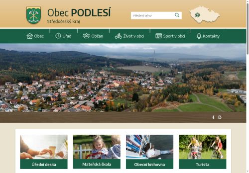 Zobrazit webové stránky Obecní úřad Podlesí
