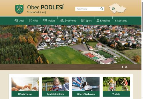 Zobrazit webové stránky Obecní úřad Podlesí
