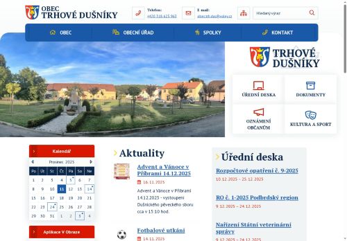 Zobrazit webové stránky Obecní úřad Trhové Dušníky