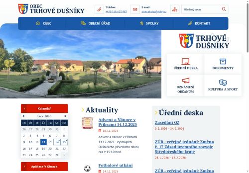 Zobrazit webové stránky Obecní úřad Trhové Dušníky