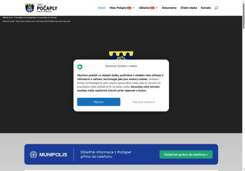 Zobrazit webové stránky Obecní úřad Počaply