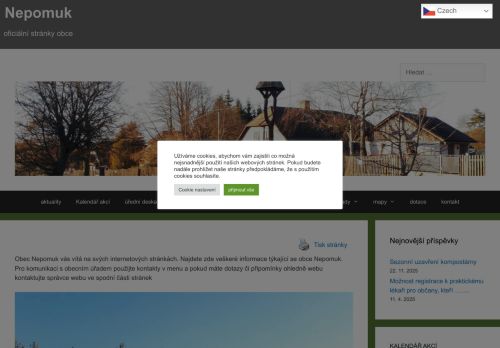 Zobrazit webové stránky Obecní úřad Nepomuk