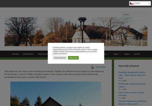 Zobrazit webové stránky Obecní úřad Nepomuk