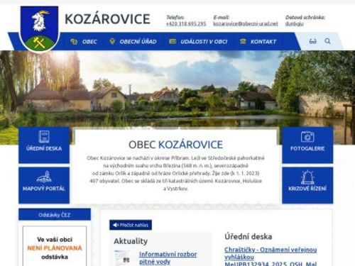Obecní úřad Kozárovice