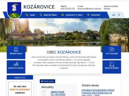 Obecní úřad Kozárovice